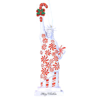 7" LADY LIBERTY CANDY CANE ORNAMENT