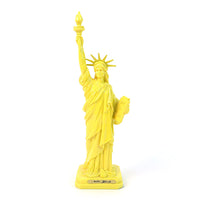9" YELLOW LADY LIBERTY STATUE
