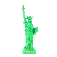 9" BRIGHT GREEN LADY LIBERTY STATUE