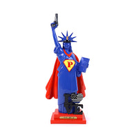 12" POLICE HERO LADY LIBERTY STATUE