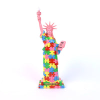 12" PUZZLE LADY LIBERTY STATUE