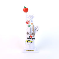 12" APPLE TORCH LADY LIBERTY STATUE