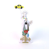 12" TAXI TORCH LADY LIBERTY STATUE