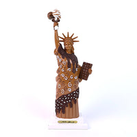 9" CHOCOLATE LOVER LADY LIBERTY STATUE