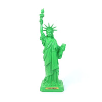 12" BRIGHT GREEN LADY LIBERTY STATUE