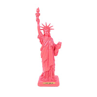 12" PINK LADY LIBERTY STATUE