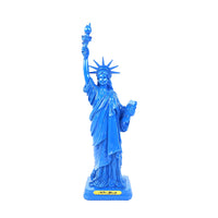 12" CERULEAN LADY LIBERTY STATUE