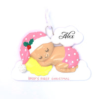 PINK SLEEPING IN THE CLOUDS ORNAMENT