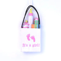 3D BABY GIRL SHOPPING BAG ORNAMENT