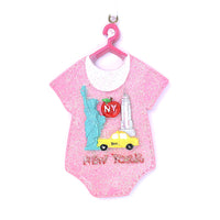 PINK BABY ONESIE ORNAMENT