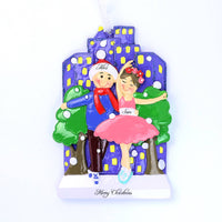 ICE SKATING COUPLE ORNAMENT