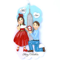 "EMPIRE STATE OF LOVE" PROPOSAL ORNAMENT