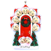 HOLLY DOOR FAMILY ORNAMENT - 9