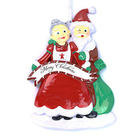 MR AND MRS CLAUS ORNAMENT