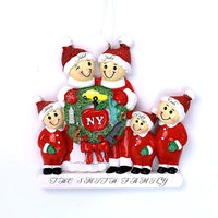 NY WREATH FAMILY ORNAMENT - 5