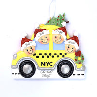 NYC TAXI FAMILY ORNAMENT - 4