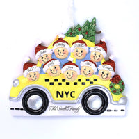 NYC TAXI FAMILY ORNAMENT - 9