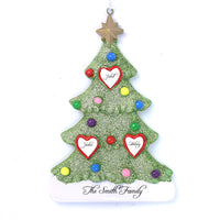 TREE LOVE FAMILY ORNAMENT - 3