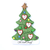 TREE LOVE FAMILY ORNAMENT - 4