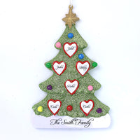 TREE LOVE FAMILY ORNAMENT - 6