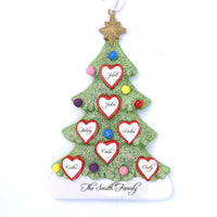 TREE LOVE FAMILY ORNAMENT - 7