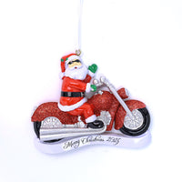 MOTORLOVER SANTA ORNAMENT