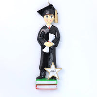 GRADUATION BOY ORNAMENT