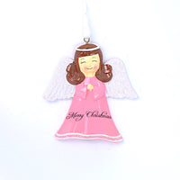 PINK ANGEL ORNAMENT