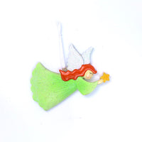 GINGER FLYING ANGEL ORNAMENT