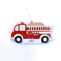 FIRETRUCK ORNAMENT
