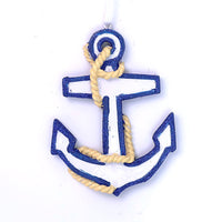 BLUE ANCHOR ORNAMENT