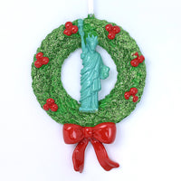 STATUE OF LIBERTY WREATH ORNAMENT
