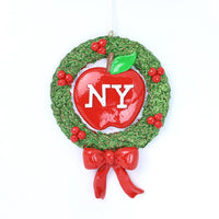 BIG APPLE WREATH ORNAMENT