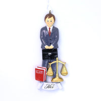 LAWYER BOY ORNAMENT