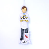 PHARMACIST BOY ORNAMENT