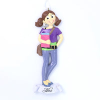 STUDENT GIRL ORNAMENT
