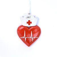EMERGENCY NURSE PLAQUE ORNAMENT