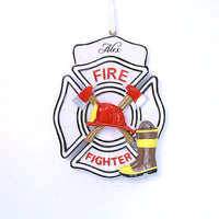FIREFIGHTER FLORIAN CROSS ORNAMENT