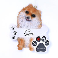 POMERANIAN ORNAMENT