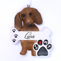 DACHSHUND ORNAMENT