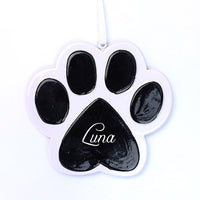 BLACK HEART PAW ORNAMENT
