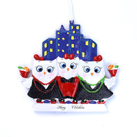 GIRLS NIGHT OUT OWL TRIO ORNAMENT