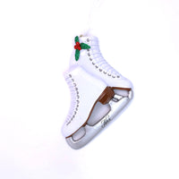 HOLLY SKATES ORNAMENT