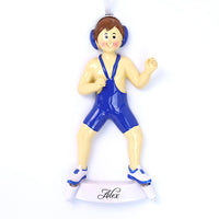 WRESTLER ORNAMENT