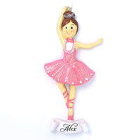 PINK BALLERINA ORNAMENT