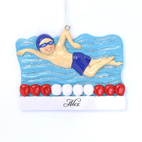 SWIMMER BOY ORNAMENT