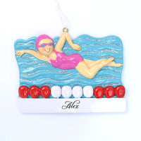 SWIMMER GIRL ORNAMENT