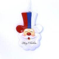 RUSSIA SANTA HEAD ORNAMENT