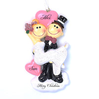 BRIDAL CARRY WITH BLONDE BRIDE ORNAMENT