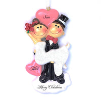 BRIDAL CARRY WITH BRUNETTE BRIDE